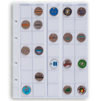 BLAD VOOR 2 EURO-MUNTEN - OPTIMA (LEUCHTTURM) - 35 MUNTEN