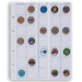 BLAD VOOR 2 EURO-MUNTEN - OPTIMA (LEUCHTTURM) - 35 MUNTEN