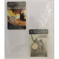 VEL VOOR 2 EUROMUNTEN - ANDORRA EN SAN MARINO