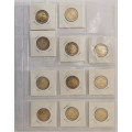 BLAD VOOR 2 EURO MUNTEN - HOUDERS