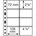 BLAD VOOR MUNTENKAART - OPTIMA (LEUCHTTURM) - 8 MUNTEN