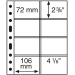 BLAD VOOR MUNTENKAART - OPTIMA (LEUCHTTURM) - 8 MUNTEN