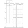 MUNTBLAD 1 cent - 2 EURO - OPTIMA (LEUCHTTURM) - 40 MUNTEN