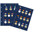 VISTA BLAD VOOR 2 EURO MUNTEN - 30 jaar EU-vlag