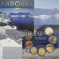 Andorra Euro set BU 2023