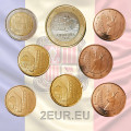 Andorra 2016-2020 - Euromuntset MIX UNC