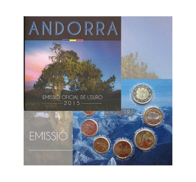 Andorra 2015 - Euromuntset BU
