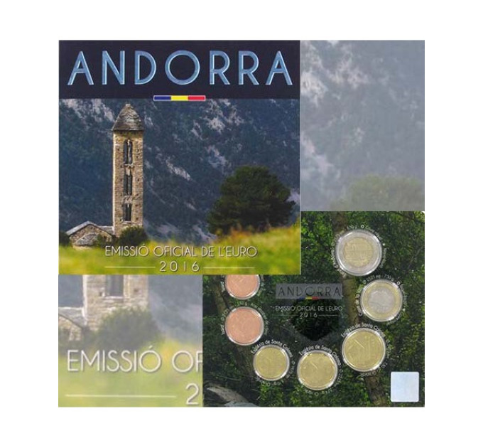 Andorra 2016 - Euromuntset BU