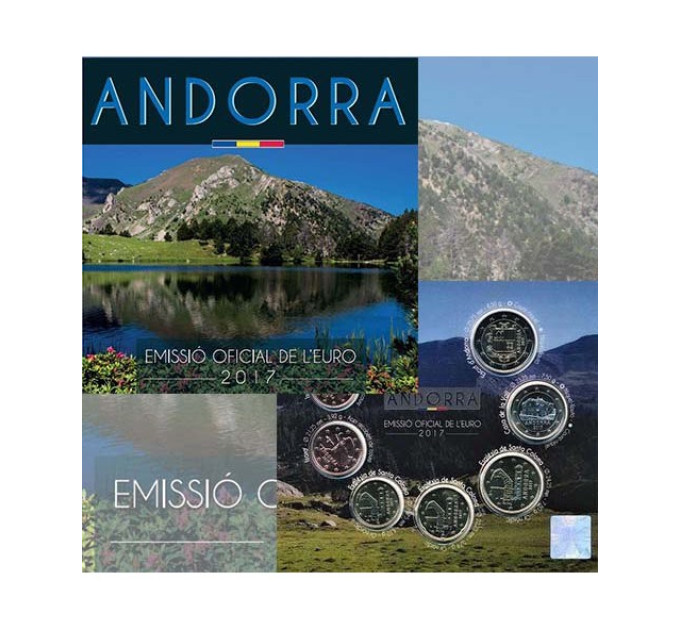 Andorra 2017 - Euromuntset BU