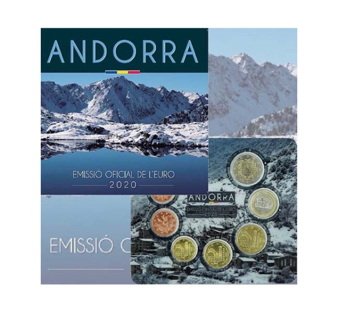 Andorra 2020 - Euromuntset BU