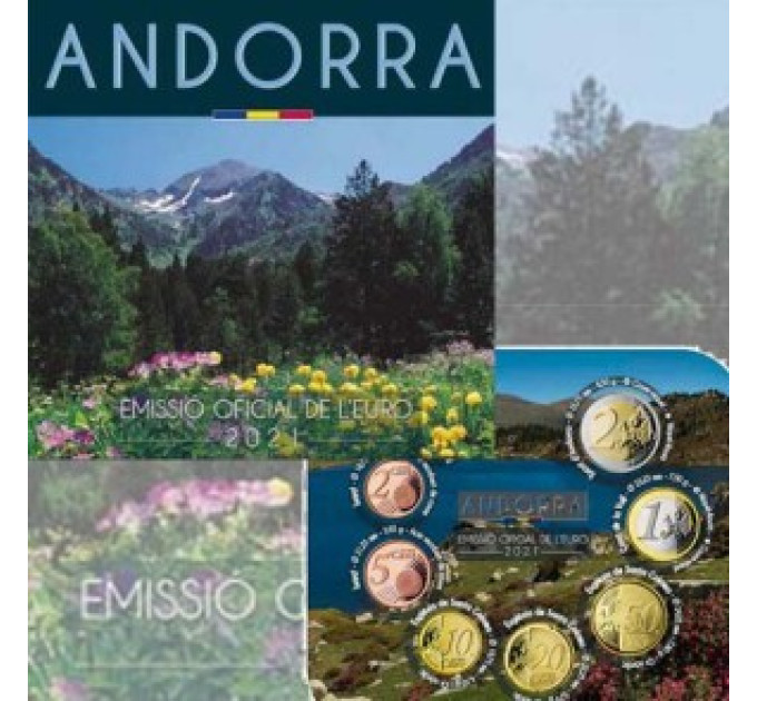 Andorra 2021 - Euromuntset BU