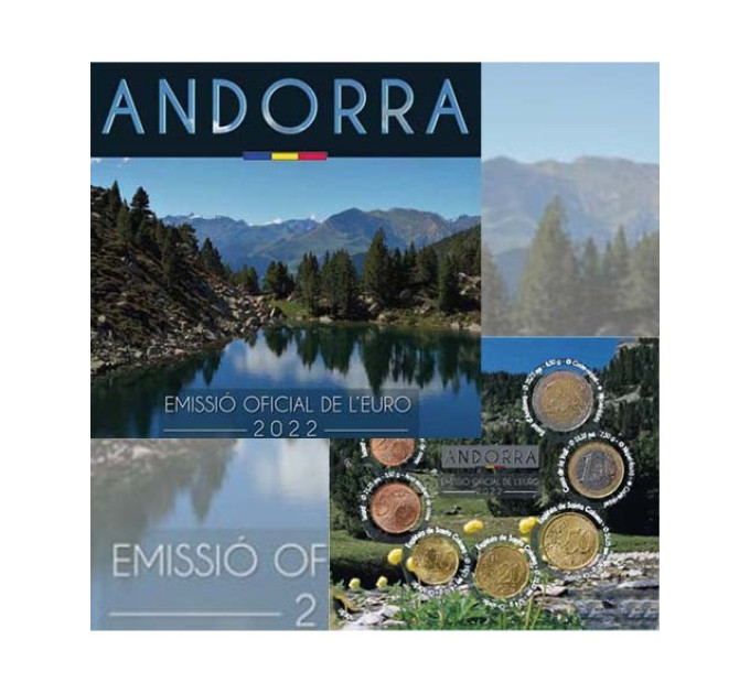 Andorra 2022 - Euromuntset BU