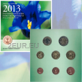 Austria Euro coin set BU 2013