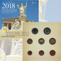 Austria BU 2018 - Euro coin set - 100-jarig jubileum van de Republiek Oostenrijk