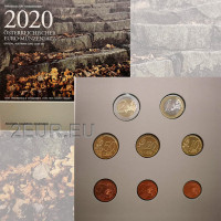 Austria BU 2020 - Euro coin set - De Trappen des Doods in Mauthausen