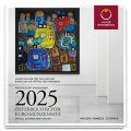 Austria BU Euro coin set 2025 - Friedensreich Hundertwasser