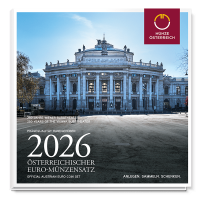 Austria BU Euro coin set 2026 - 250 JAAR BURGTHEATER