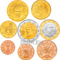 Austria UNC Euro coin set 2003