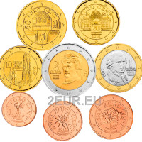 Austria UNC 2010 - Euro coin set