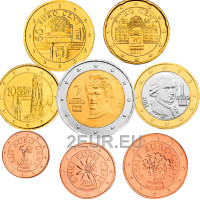 Austria UNC 2011 - Euro coin set