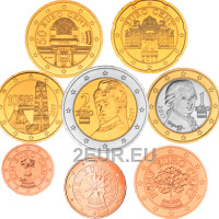 Austria UNC 2017 - Euro coin set