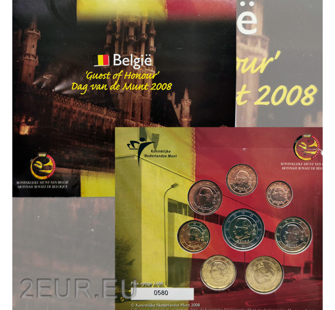 België euro set BU 2008 - Dag van de Munt