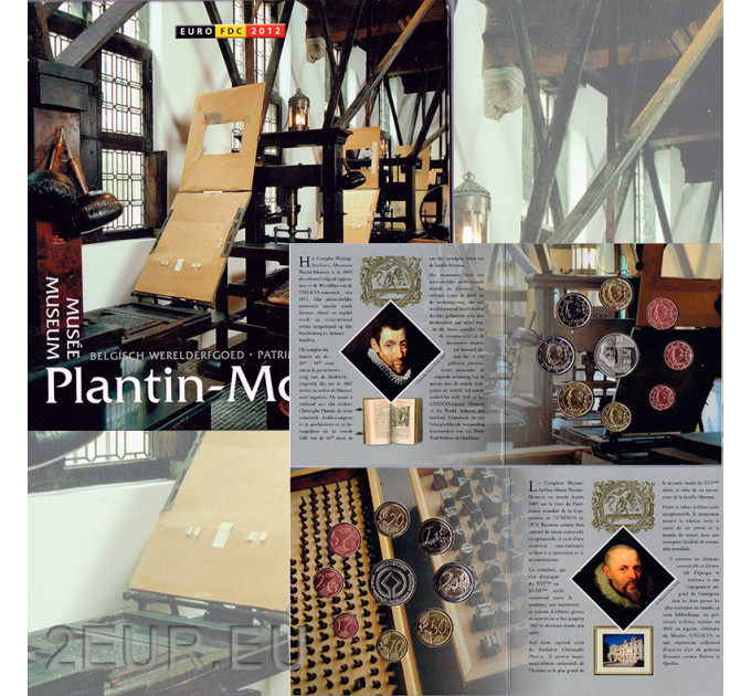 België euro set BU 2012 - Plantin-Moretusmuseum Antwerpen