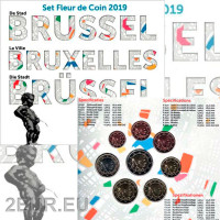 België euro set BU 2019 - Brussel