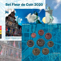 België euro set BU 2020 - Antwerpen