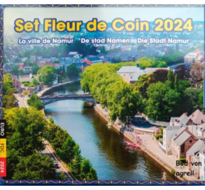 België euro set BU 2024 - De stad Namen