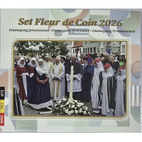 België euro set BU 2026 - Belgische folklore - Ommegang/processies