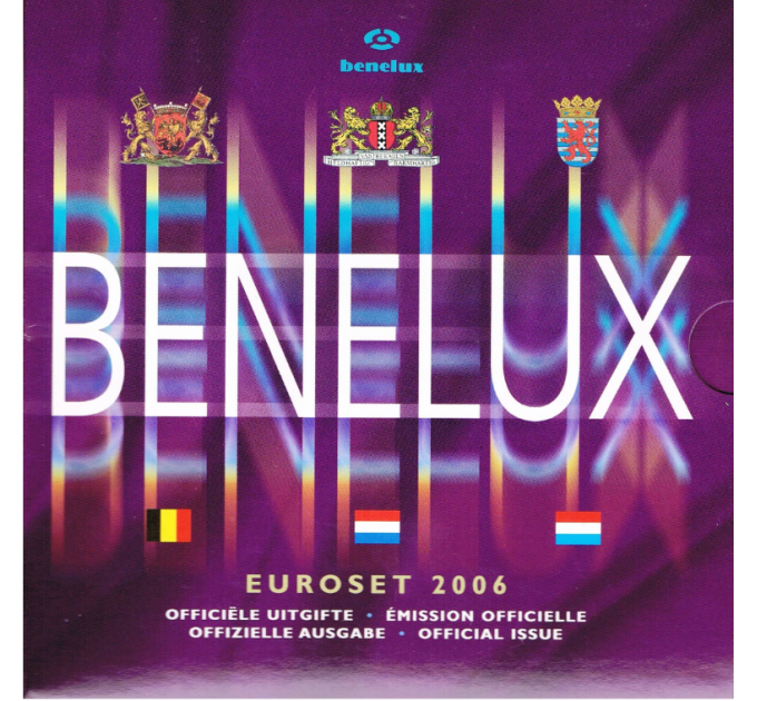 BENELUX euro set BU 2006