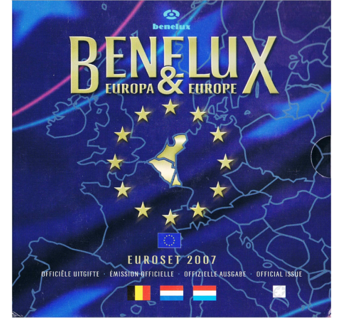 BENELUX euro set BU 2007