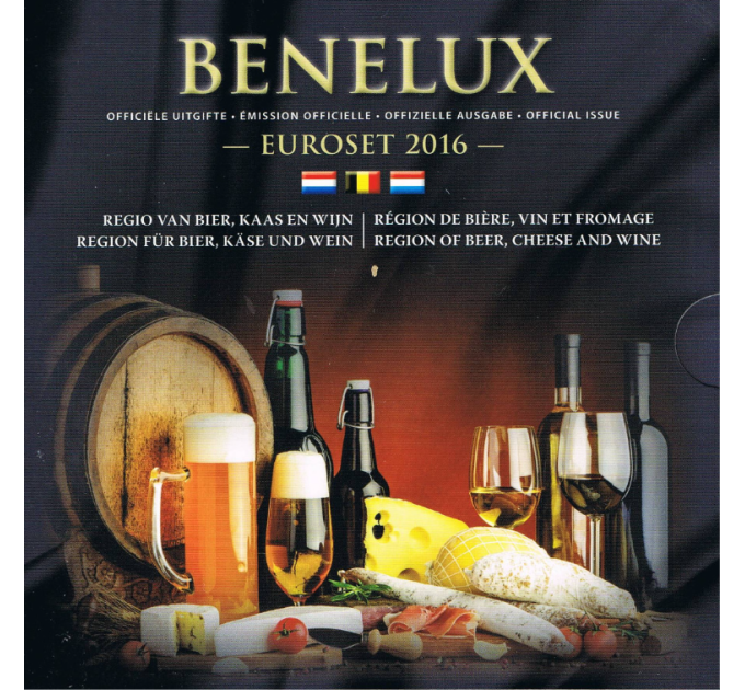 BENELUX euro set BU 2016