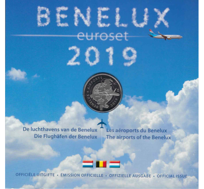 BENELUX euro set BU 2019