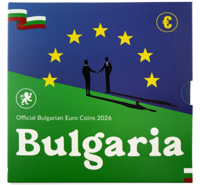 Bulgarije euro set BU 2026 