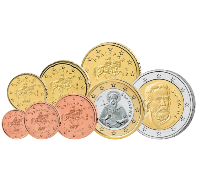 BULGARIJE euro set UNC 2026