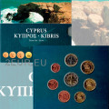 Cyprus euro set BU 2008  