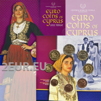 Cyprus euro set BU 2022 - Volkstraditie van Cyprus - Traditionele kostuums