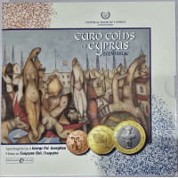 Cyprus euro set BU 2025 - Cyprus gezien door de ogen van George Pol. Georgiou