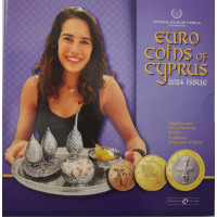 Cyprus euro set BU 2024 - Volkstraditie van Cyprus - Traditionele beroepen van Cyprus