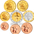 Cyprus euro set UNC 2012  