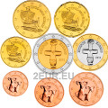 Cyprus euro set UNC 2013