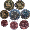 Cyprus euro set UNC 2019  