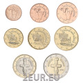Cyprus euro set UNC 2023