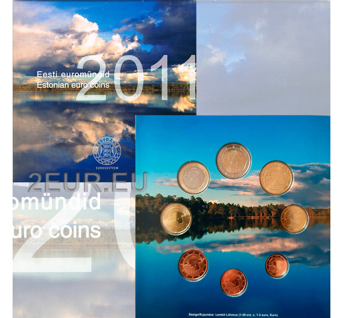 Estonia BU 2011 - Euro coin set