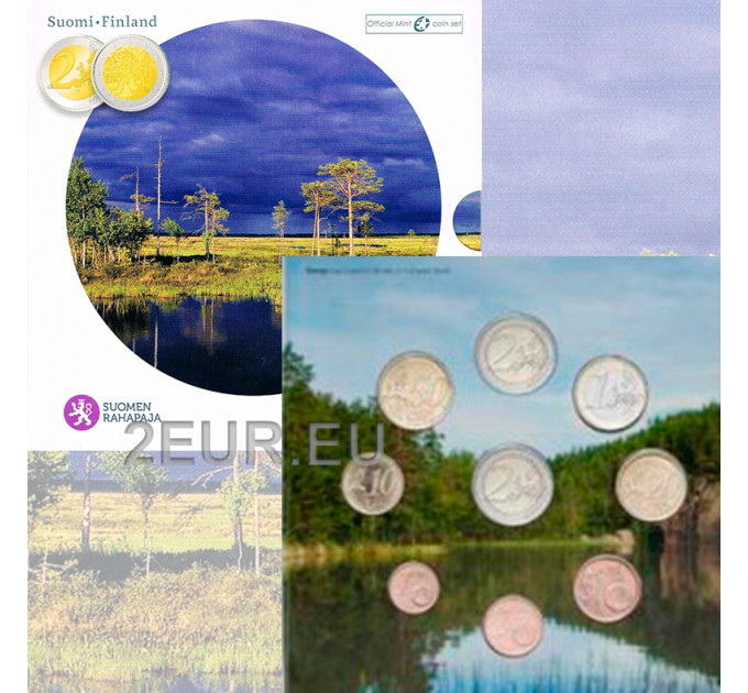 Finland euro set BU 2010 - Jaar van de biodiversiteit