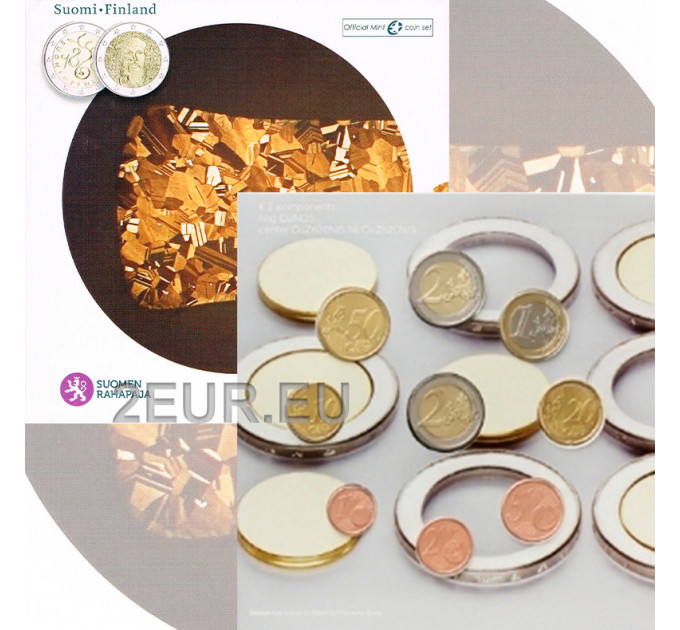 Finland euro set BU 2013 - De componenten van de euro