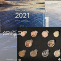 Finland PROOF Euromuntset 2021