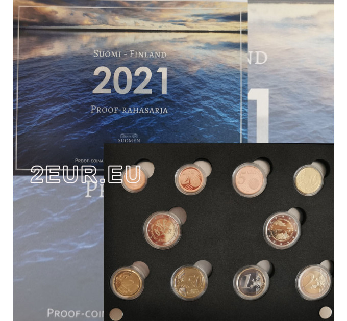 Finland PROOF Euromuntset 2021